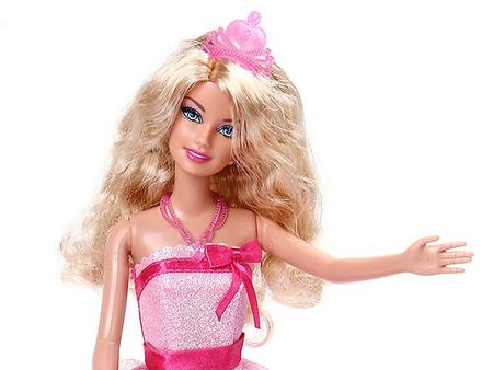 Boneca Barbie Pink & Fabulous Vestido Longo Festa Mattel com o