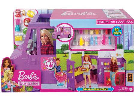 Pink barbie food truck discount