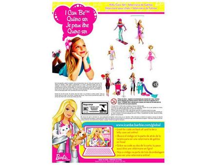 Boneca Barbie Quero Ser Veterinária CCP70 Mattel com o Melhor Preço é no  Zoom