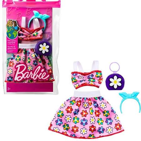 Barbie Roupas Fashion Complete Looks GWC27 Mattel - Bonecas