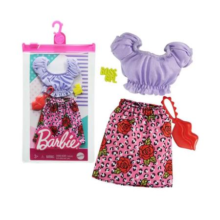 BARBIE FASHION COMP LOOKS ROUPAS - GWD96 - MATTEL –