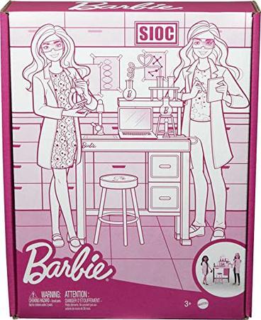 Barbie science sale lab playset