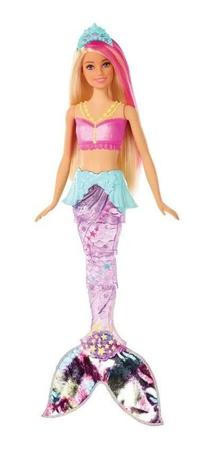 Imagem de Barbie Sereia Luzes Do Arco-íris Mattel