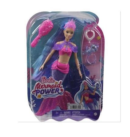 Imagem de Barbie Sereia Power Malibu Mattel Hhg52