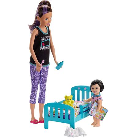 Barbie Conjunto Skipper Babysitter Comidinha do Bebe Fhy97 - Mattel -  Boneca Barbie - Magazine Luiza