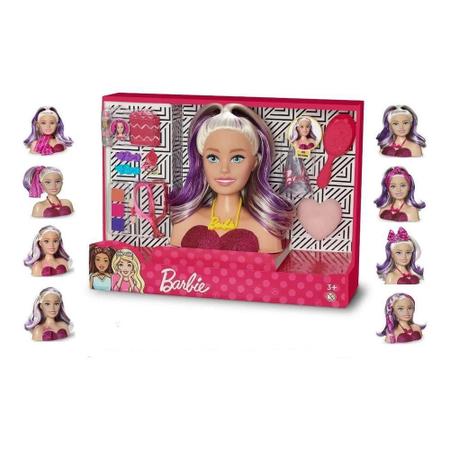 Boneca Barbie Maquiagem Styling Faces 1265 Pupee