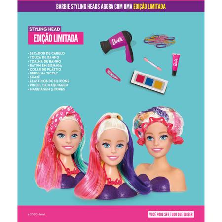 Boneca de Maquiar - Busto Barbie - Styling Head Faces - Pupee - Boneca  Barbie - Magazine Luiza