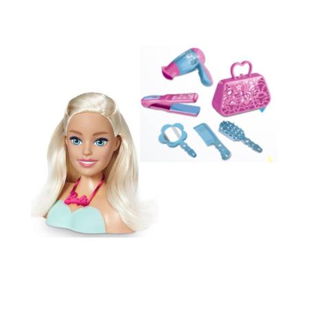 Kit De Bonecas Barbie Styling Hair Brincar De Cabeleireira - R$ 338,45