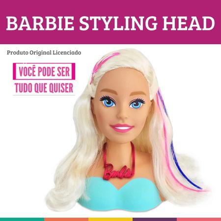 Boneca Barbie Busto Maquiagem Styling Head Original Pupee - Boneca Barbie -  Magazine Luiza