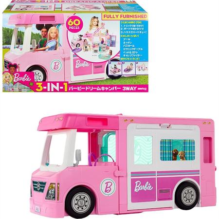 Barbie Veiculo dos Sonhos Dreamcamper 3 em 1 - MATTEL