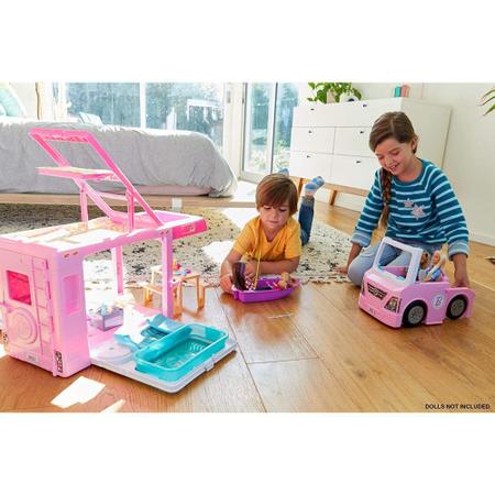 Playset da Barbie - Trailer dos Sonhos - 3 em 1 - Mattel -  superlegalbrinquedos