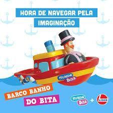 Imagem de Barco Mundo Bita Para Hora Do Banho Lider Brinquedos - 247