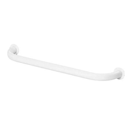 Imagem de Barra Apoio Reta 60 Cm Aluminio Branco Pne/Pcd - Leve Vida