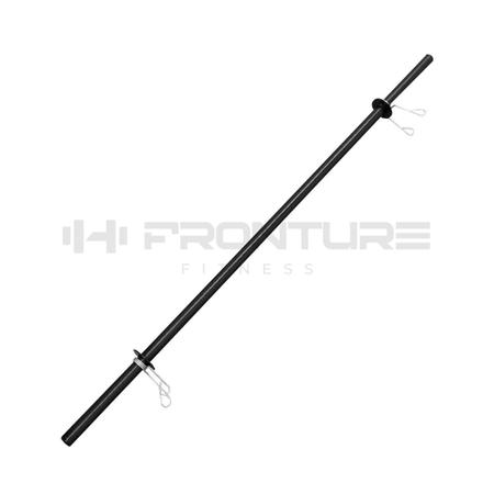 Imagem de Barra Body Pump Para Musculação Agachamento + Presilhas presente para Treino Academia Fitness Treinamento Profissional Musculação Anilhas 120 cm Peso