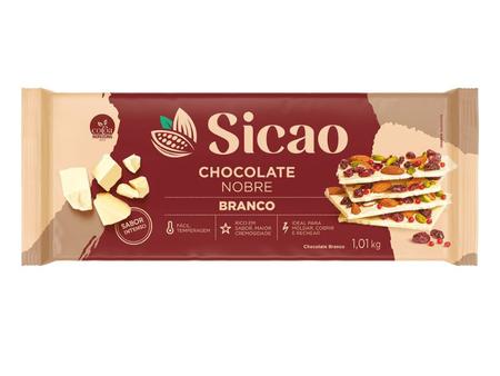 Imagem de Barra Chocolate Nobre Branco 1,01kg Sicao