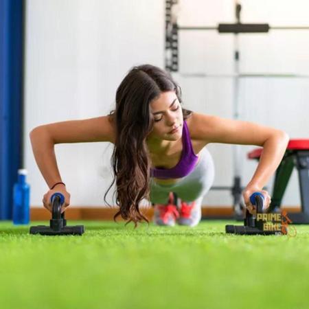 Imagem de Barra De Chão Ergonômica Para Treino De Braços