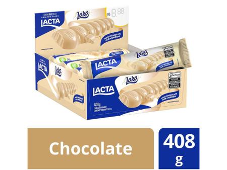 Barra de chocolate branco com 34g - Laka