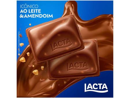 Imagem de Barra de Chocolate Shot Ao Leite com Amendoim - 165g Lacta