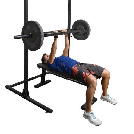 Barra H com 3 Pegadas Line Fitness Barra de Muscula o
