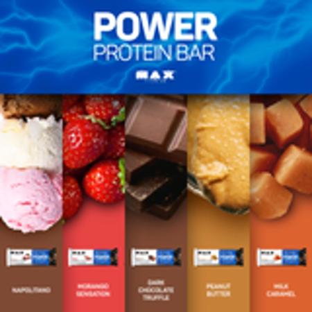 Imagem de Barra Max Titanium Power Barra de proteína  Power Protein Bar  90g C/8und 