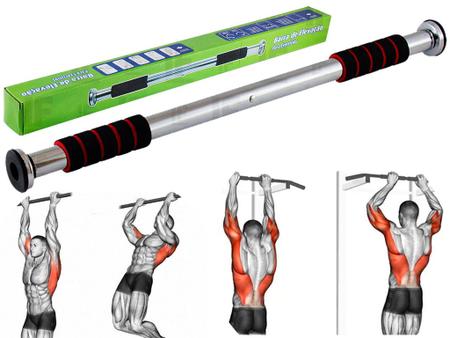 Imagem de Barra Porta Fixa Exercicio Flexão Exercício Funcional Treino Musculação