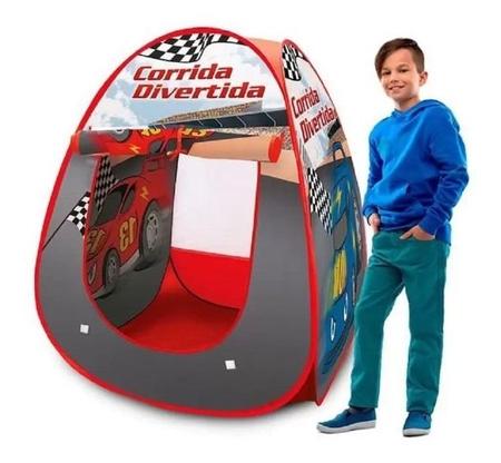 Imagem de Barraca Cabana Toca Corrida Divertida C/ Sacola - Dm Toys