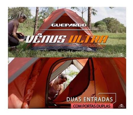Imagem de Barraca de Camping Venus Ultra 3 Pessoas Guepardo