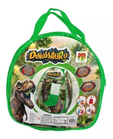 Imagem de Barraca Infantil Cabaninha Toca Dos Dinossauros Dobrável G 