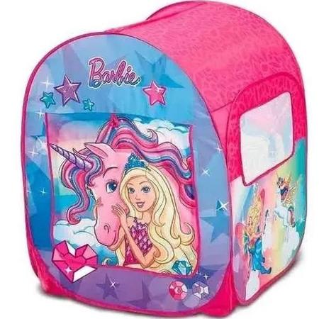 Barraca Barbie Infantil Mundo dos Sonhos com 50 Bolinhas Fun - Barra Rey
