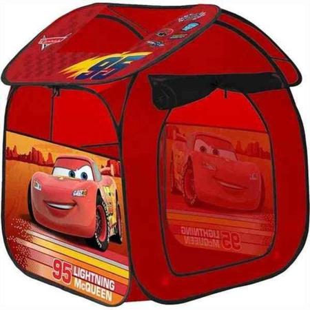 Barraca Infantil Portátil Casa Disney Pixar Carros Relâmpago MCQueen- ZIPPY  TOYS