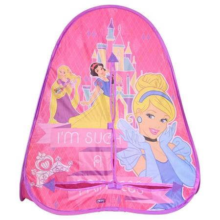 Barraca Casa Portátil Infantil Menina Princesa Disney Zippy Toys Rosa