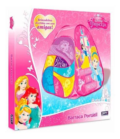 Imagem de Barraca  Infantil Princesas Disney Toca  Portátil Iglu Rosa - 4638
