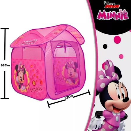 Barraca Casa Portátil Infantil Menina Princesa Disney Zippy Toys Rosa