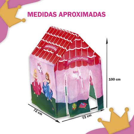 Imagem de Barraca Infantil Toca Tenda Casinha Dobrável Menino e Menina Suporta 20Kg