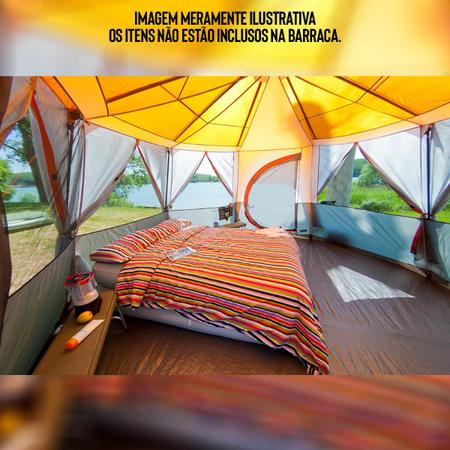 Imagem de Barraca para Camping Coleman + 4 Colchao Inflável Solteiro