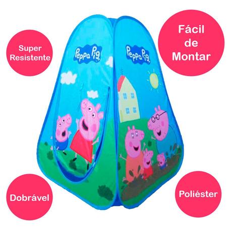 Tenda Peppa Pig Multikids - BR1308 - lojamultikids