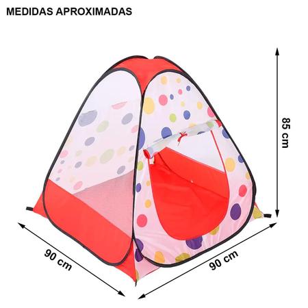 Barraca Toca Infantil Cabana Dobrável Tenda Menino Menina