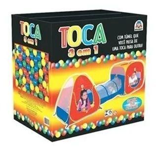 Toca Infantil Com 40 Bolinhas - Toca Ball 610-9 - Braskit - Real