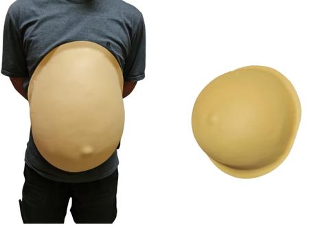 Barriga Falsa Papai Noel Leve E Não Esquenta Bege - Lynx Imagem de Barriga Falsa Papai Noel Leve E Não Esquenta Bege