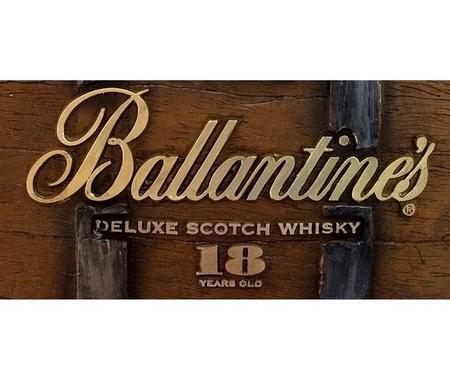 Imagem de Barril Horizontal decorativo - Ballantines Whisky