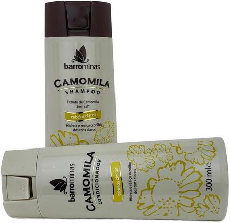 Imagem de Barrominas Camomila Shampoo e Condicionador Cabelos Claros 