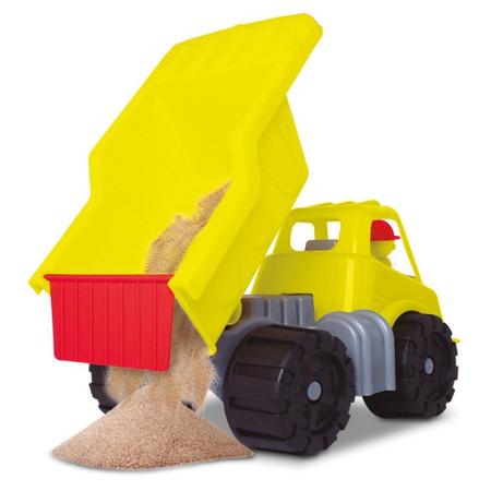 Brinquedo Caminhão Construtor Caçamba c/ Som e Luzes Braskit - Shop Macrozao