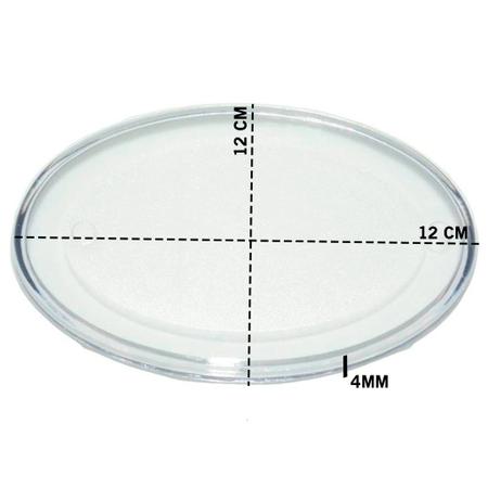 Base Acrílica Redonda 12cm C/ Borda Para Biscuit 35 Unidades - Russo Art Imagem de Base Acrílica Redonda 12cm C/ Borda Para Biscuit 35 Unidades
