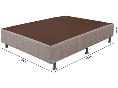 Imagem de Base Cama Box Casal Ortobom 28cm de Altura Passion