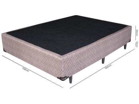 Imagem de Base Cama Box Casal Umaflex 42x138x188cm