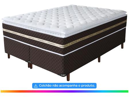 Imagem de Base Cama Box Queen Size Umaflex Bipartido 42x158x198cm Prada