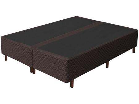 Imagem de Base Cama Box Queen Size Umaflex Bipartido 42x158x198cm Prada