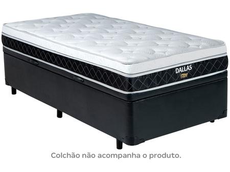 Imagem de Base Cama Box Solteiro V-Joy com Baú 38x88x188cm Bravus