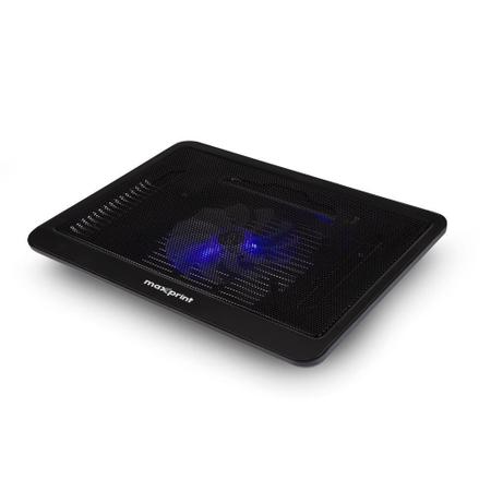 Imagem de Base Com Ventilador Para Notebook Até 17 Led Azul Maxprint