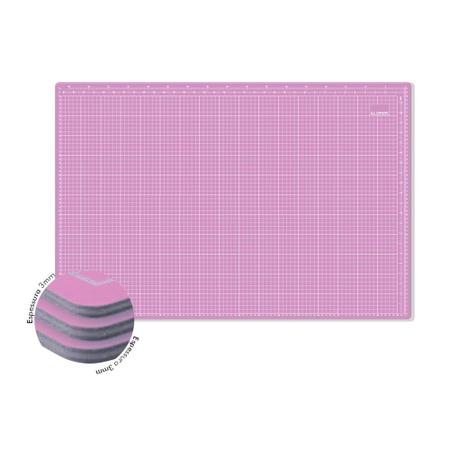 Base De Corte A1 90x60 Patchwork Scrapbook Artesanato Rosa - Levolpe Imagem de Base De Corte A1 90x60 Patchwork Scrapbook Artesanato Rosa